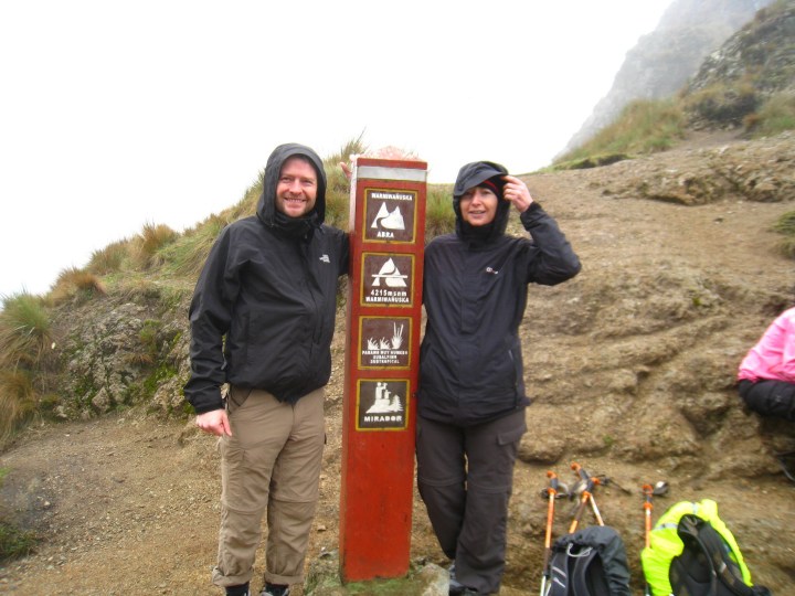 Top of dead woman's pass