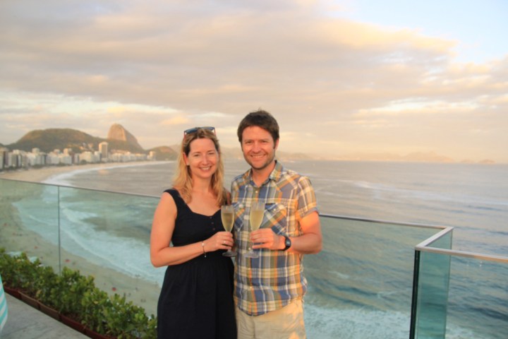 Another champagne treat for Charlie's b'day courtesy of the Holders. 